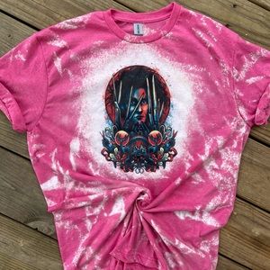 Edward Scissorhands Pink Tshirt